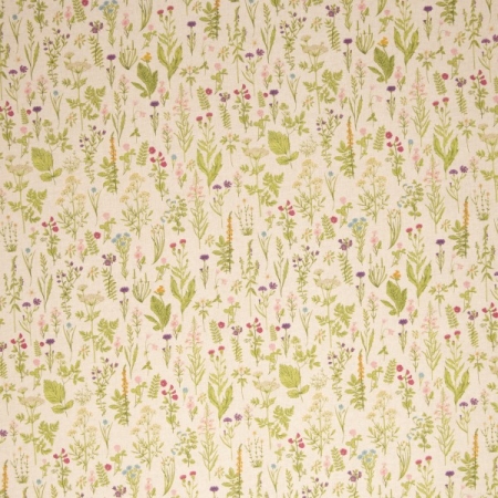 Canvas - Leinenoptik - kleine Blumen